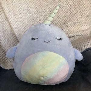 Squishmallow Naomi 11” narwhal